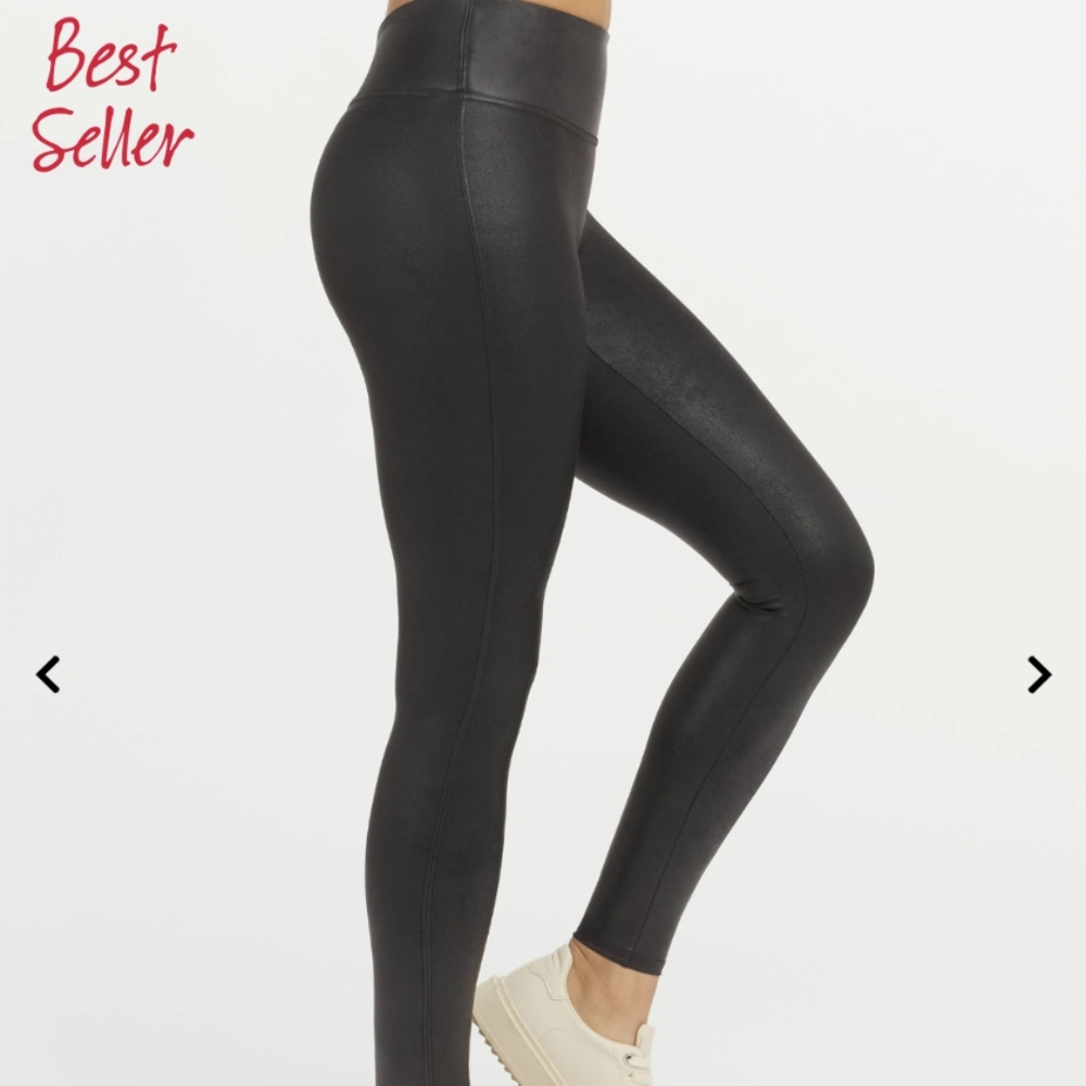 Spanx faux leather leggings